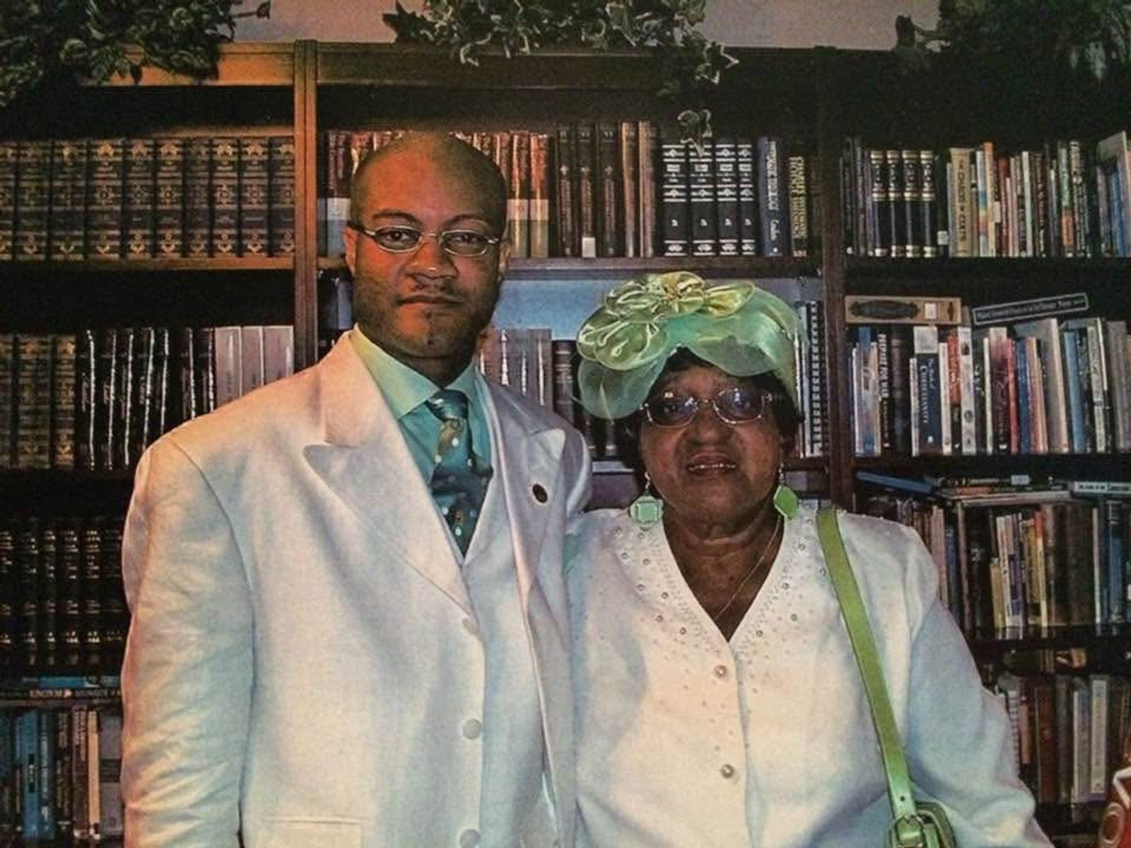 With His Mother